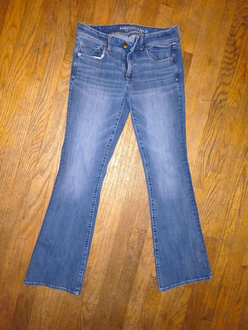 American Eagle Outfitters Blue Flare Jeans